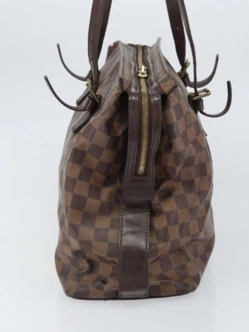 LOUIS VUITTON Damier Ebene Chelsea Tote Bag N51119 LV Auth ka1812 - Picture 3 of 16